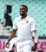 Lizaad Williams claimed his first Test wicket during the first session of day three against Bangladesh.