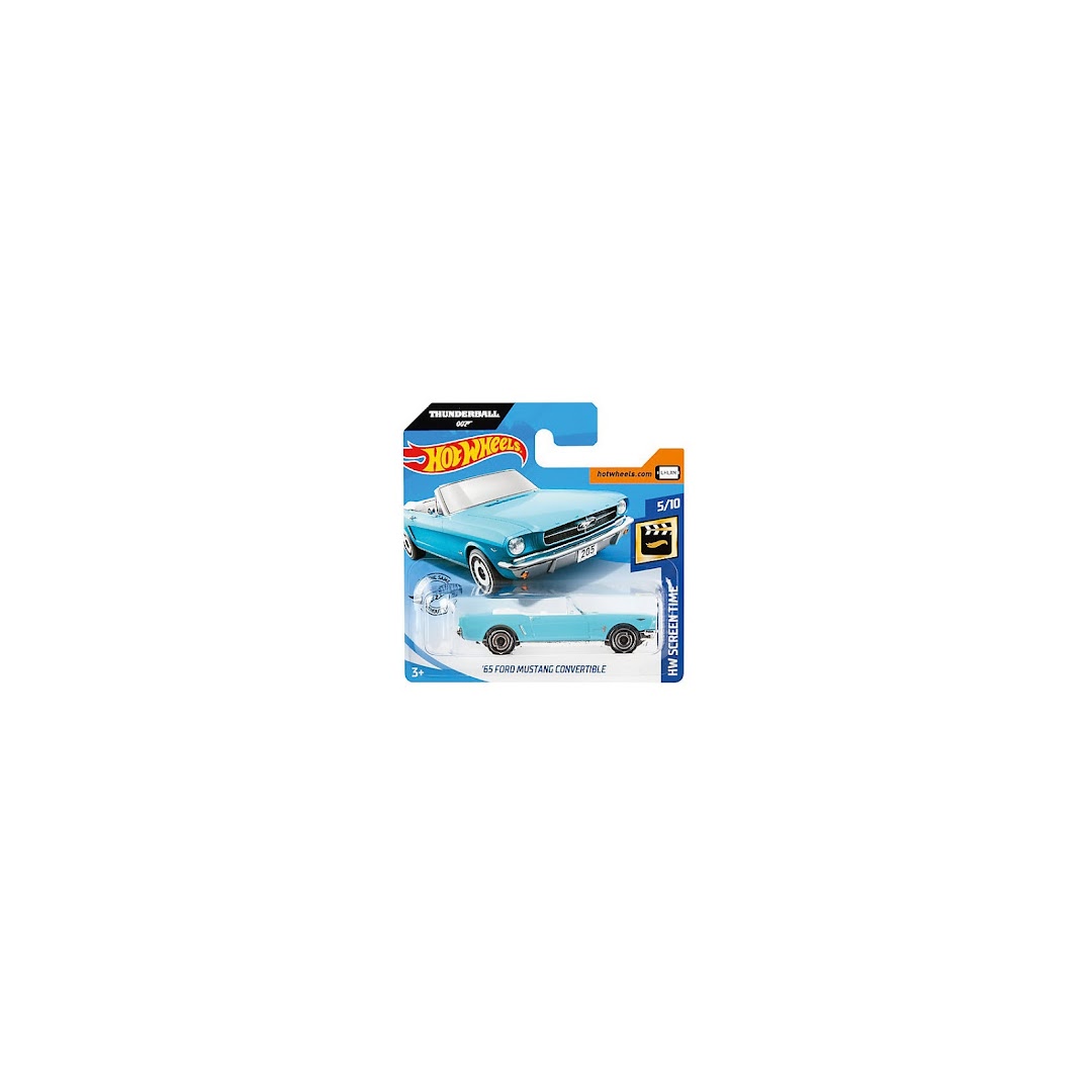 Базовая машинка Hot Wheels 65 Ford Mustang Convertible недорого