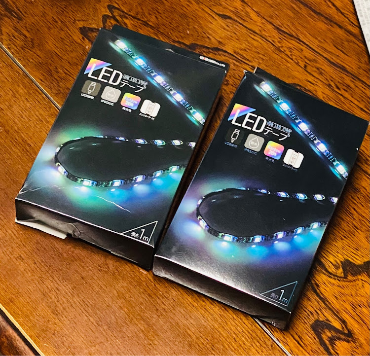 マーチのDIY・LEDテープ・フットライト取り付け・フットライト・おうち時間に関するカスタム事例の投稿画像3枚目