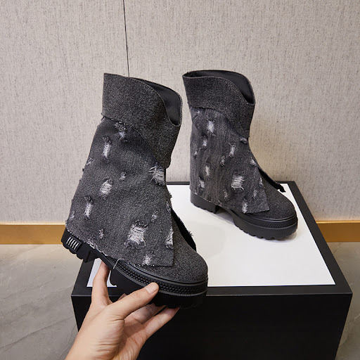 Title 3, Womens Autumn And Winter New Fleece-lined Deni...