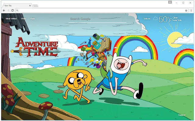 Adventure Time Wallpaper Hd New Tab Themes Hd Wallpapers Backgrounds