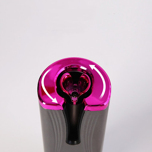 Title 6, USB Charging Lazy Hair Curler Effortlessly Crea...