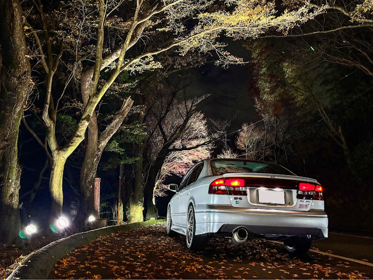 レガシィB4の冬の空と愛車・冬の空・レガシィ・ドライブに関するカスタム事例の投稿画像3枚目