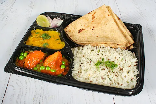 Aloo Matar Meal Thali