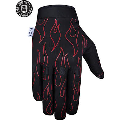 Fist Handwear Frosty Fingers Gloves - Multi-Color - Full Finger - Red Flame