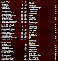 Spicy Tadka menu 1