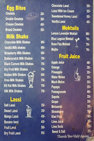 Tandoori Chai menu 2