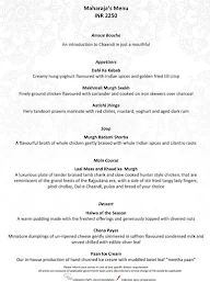 Chaandi - Hilton Jaipur menu 6