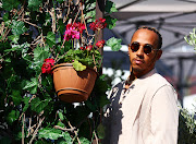 Lewis Hamilton looks on in the paddock during previews ahead of the F1 Grand Prix of Azerbaijan at Baku City Circuit on June 09 2022 in Baku, Azerbaijan.