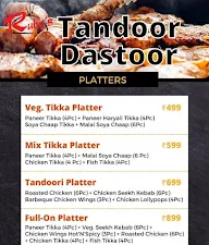 Tandoor Dastoor menu 1