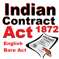 Indian Contract Act 1872 English bare Act