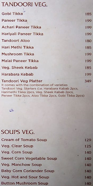 Naati Manae (Mantri Square Mall) menu 1