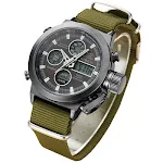 Green canvas strap