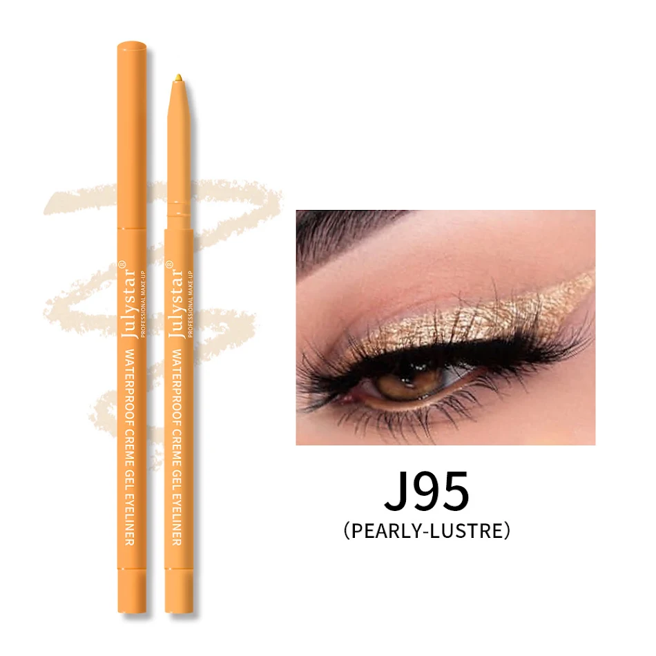 Kleurrijke UV-Fluorescerende Eyeliner, Waterdicht en Oliebestendig, Vlekt Niet, Langdurige Intense Look