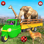 Wild Animal Transport Tuk Tuk Simulator Apk