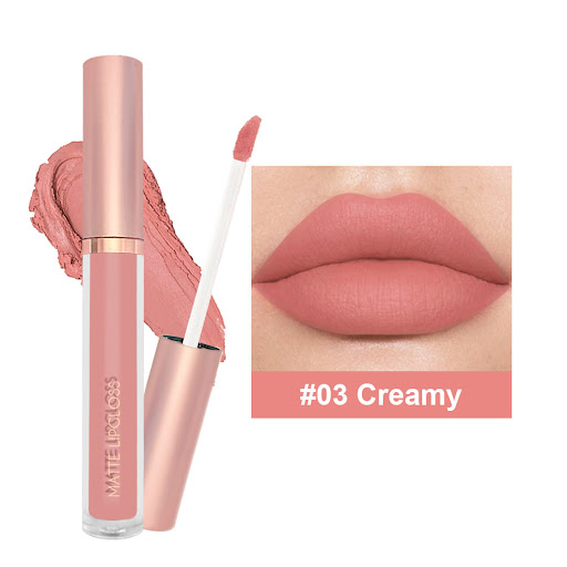 Title 6, 12-Color Nude Jam Matte Lip Gloss Does Not Fade
