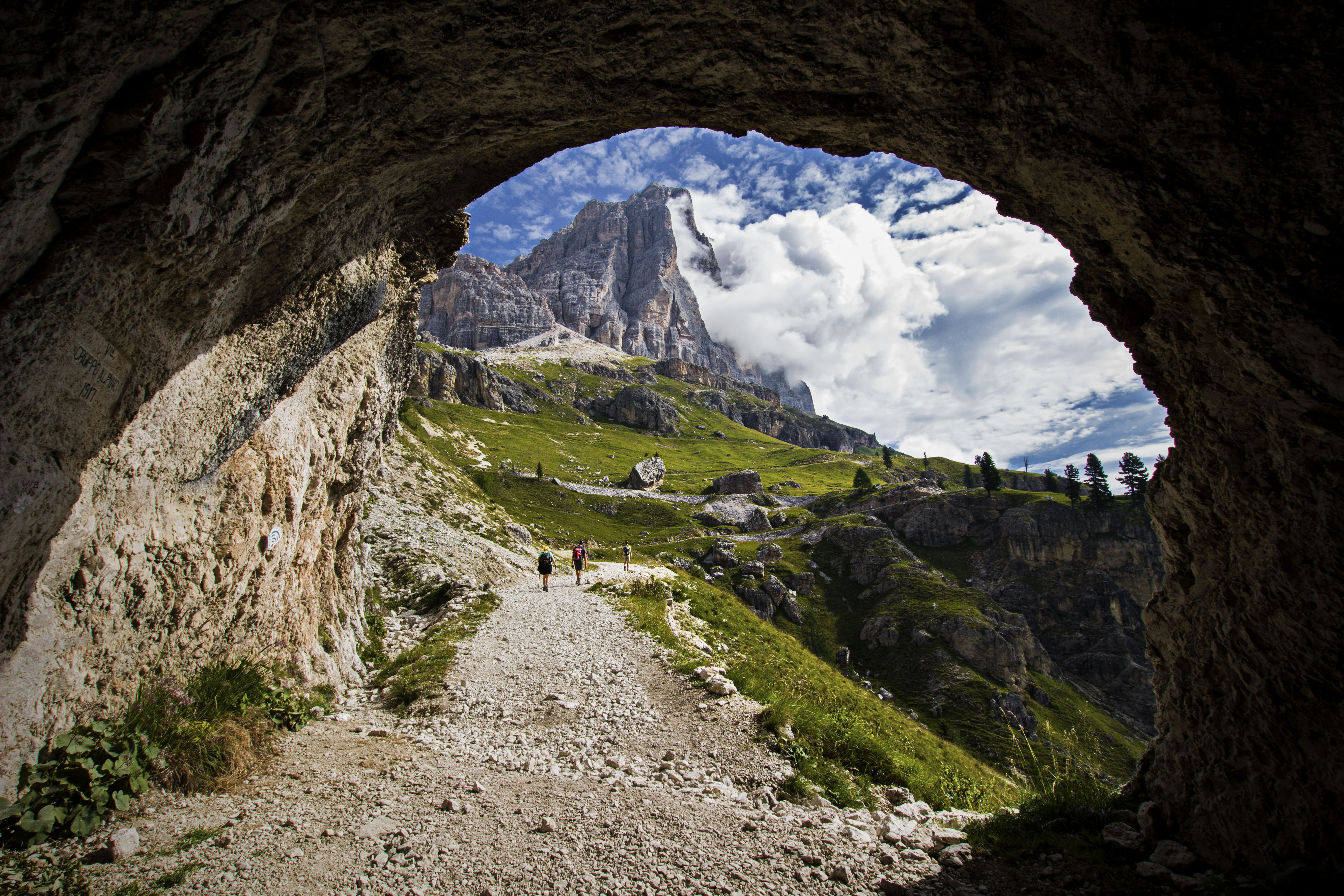 Tofana dal tunnel di Sebastiano Pieri