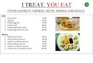 I Treat, You Eat menu 8