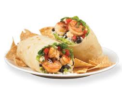 GRILLED SHRIMP BURRITO
