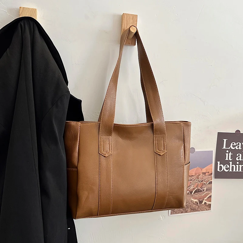 Title 12, Grote damesschoudertas, ruime shopper handtas, ...
