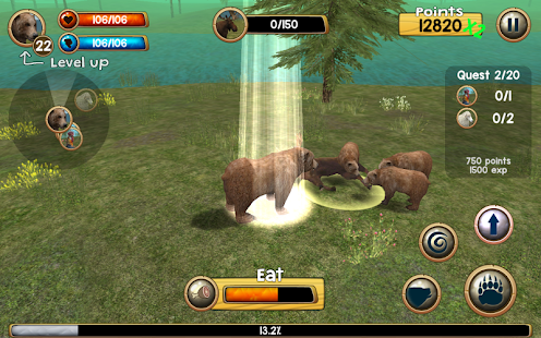 Wild Bear Simulator 3D Screenshot