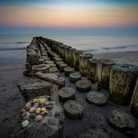 pontile sul mare di 