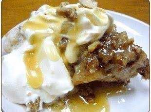 Praline Pecan Bread Pudding With Rum Sauce
