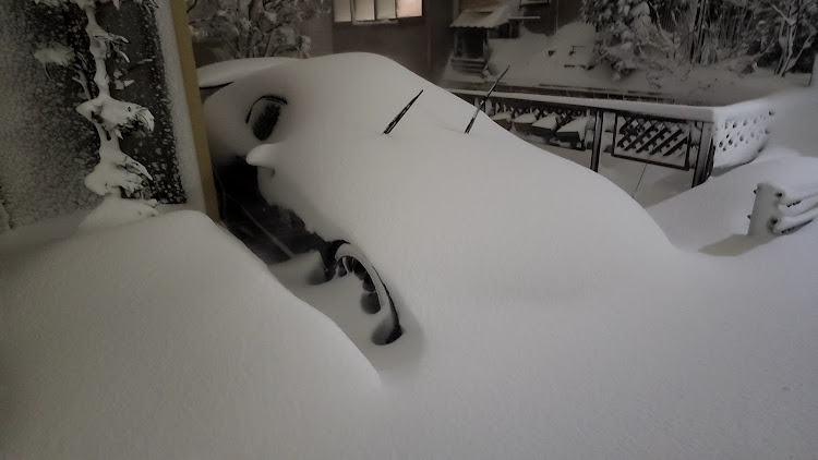 RX-7の石川県・大雪警報・冬眠・雪に関するカスタム事例の投稿画像1枚目