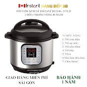 Nồi Áp Suất Đa Năng 5.7 Lít Instant Pot Duo 60 - 7 Trong 1 - Bảo Hành Chính Hãng 12 Tháng