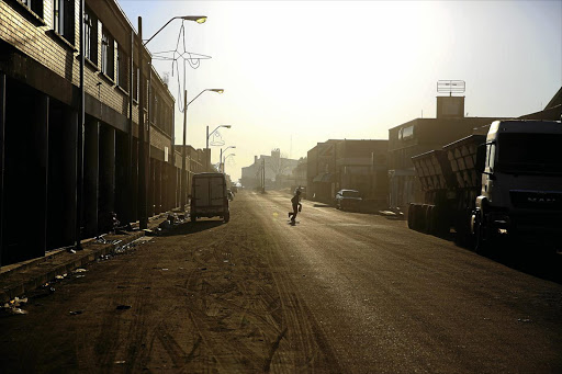 The one-horse town of Coligny, in North West.