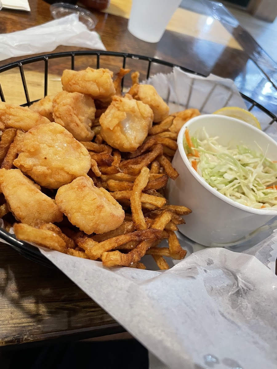 Fried Scallop Basket