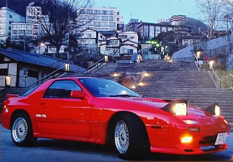 RX-7の群馬県・伊香保温泉・頭文字D聖地巡礼・スタンプラリー・榛名フリーダムに関するカスタム事例の投稿画像2枚目