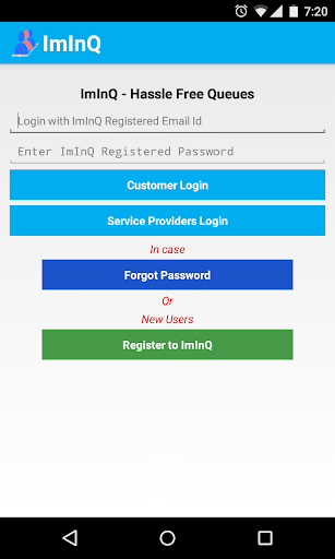 ImInQ - Hassle Free Queues