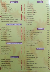 Prince Resto N Bar menu 1