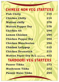 Santhrupthi Fine Dine menu 8