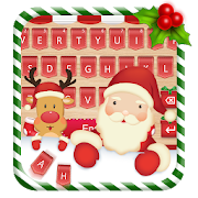 Red White Christmas Keyboard 10001006 Icon