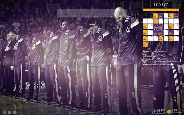 Los Angeles Lakers HD NewTab