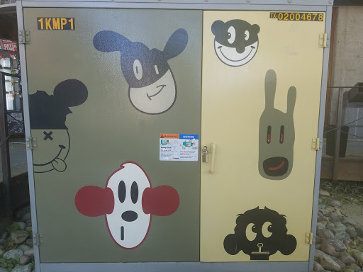 Painted Electrical Box