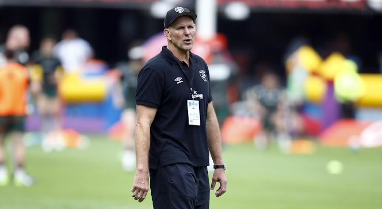 Coach John Plumtree during the United Rugby Championship match between Sharks and Connacht at Kings Park in Durban, November 18 2023. Picture: STEVE HAAG/GALLO IMAGES