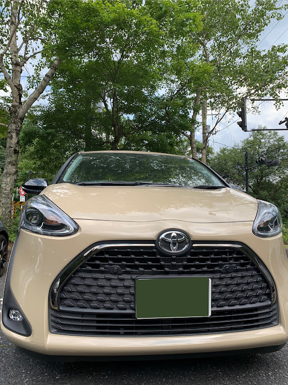 シエンタのプチ登山！・待ちくたびれる・洗車いつしよう？？・サンシェードに関するカスタム事例の投稿画像1枚目