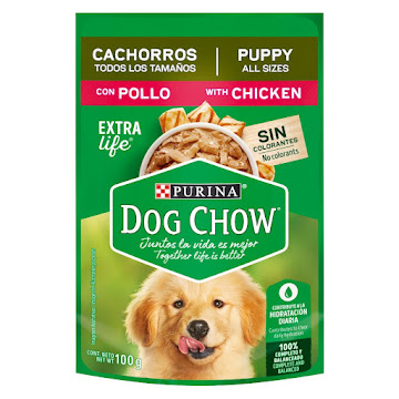 Alimento Para Perros Dog Chow Cachorros Todos Los Tamaños Pollo x 100 gr  