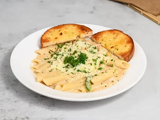 Creamy Garlic White Pasta (250 Gms)