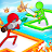 Raft Defense: Crazy stickman icon