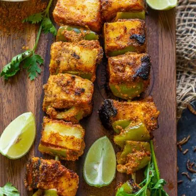 Paneer Achari Tikka