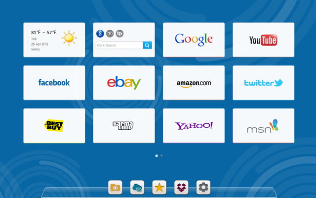 X New Tab Page chrome extension