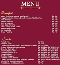 Haseeb's Darbar menu 1