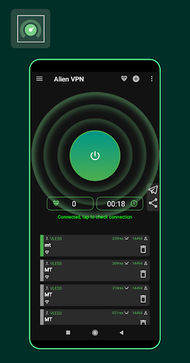 Screenshot Alien VPN: Fast & Secure