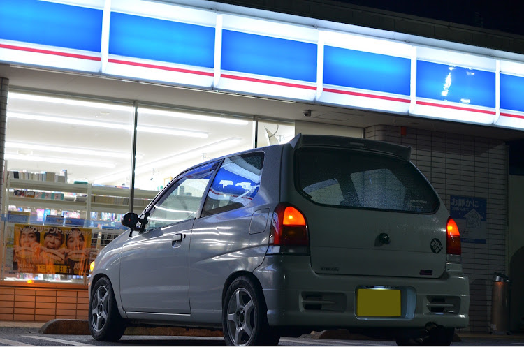アルトのネオバAD07・春の交通安全週間・コンビニ映え・ホイール交換・つながりたいに関するカスタム事例の投稿画像1枚目