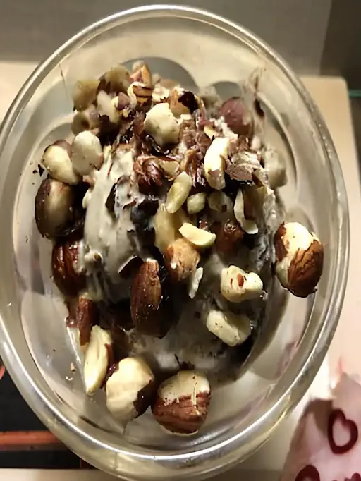 Nuts Overloaded Ice Cream