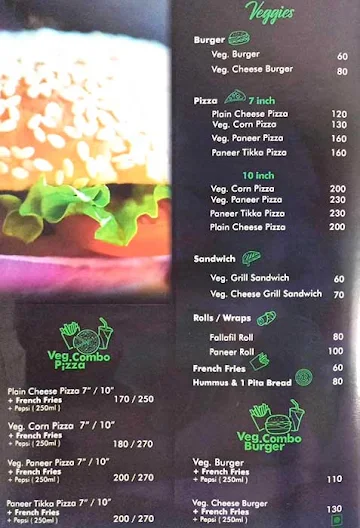 Salwabites menu 